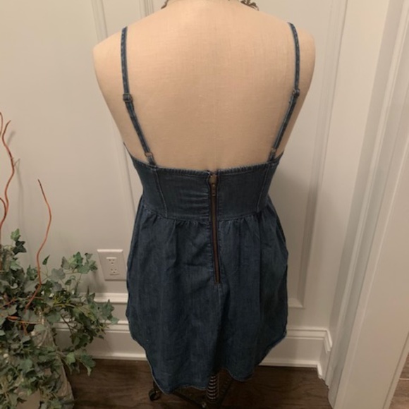 Boutique Denim Bustier Top - Picture 3 of 8